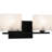 Abbate 2-Light Matte Black Bath Light