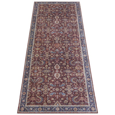 Vivana Tufted Bordeaux Red Rug