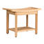 Banc de douche en bois manufacturé Ayondela-1481170242