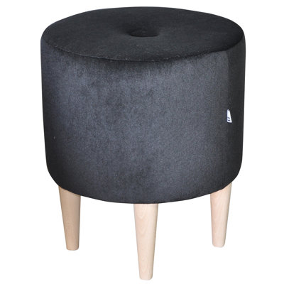Solid + Manufactured Wood Accent Stool