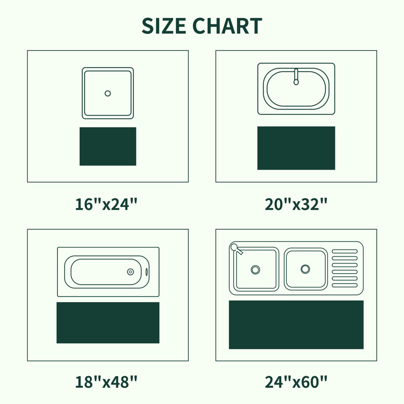 Chenault Soft Chenille Bathroom Rug, Sand, 24" W x 60" L