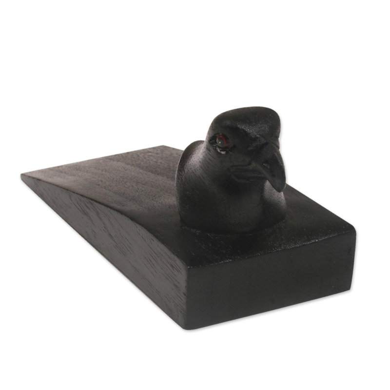 Generosa Eagle Wood Wedge Floor Stop