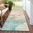 Machine Washable Indoor/Outdoor Xhevrie Pearl Rug-312032199