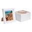 Nicola Spring - 8" x 8" White 3D Box Photo Frames-90555759-90555757
