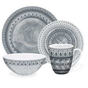 16 Piece Dinnerware Set, Service for 4