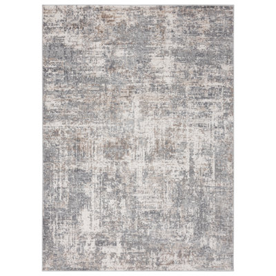 United Weavers Fanna Elegance Grey Oversize Area Rug 12'6" x 15'