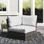 Chaise de patio avec coussins confortables