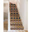 Boho Floral Stripe Wallpaer Peel and Stick Removable Wall Paper