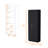 Black 5-Shelf Storage Pantry Cabinet-1850311175