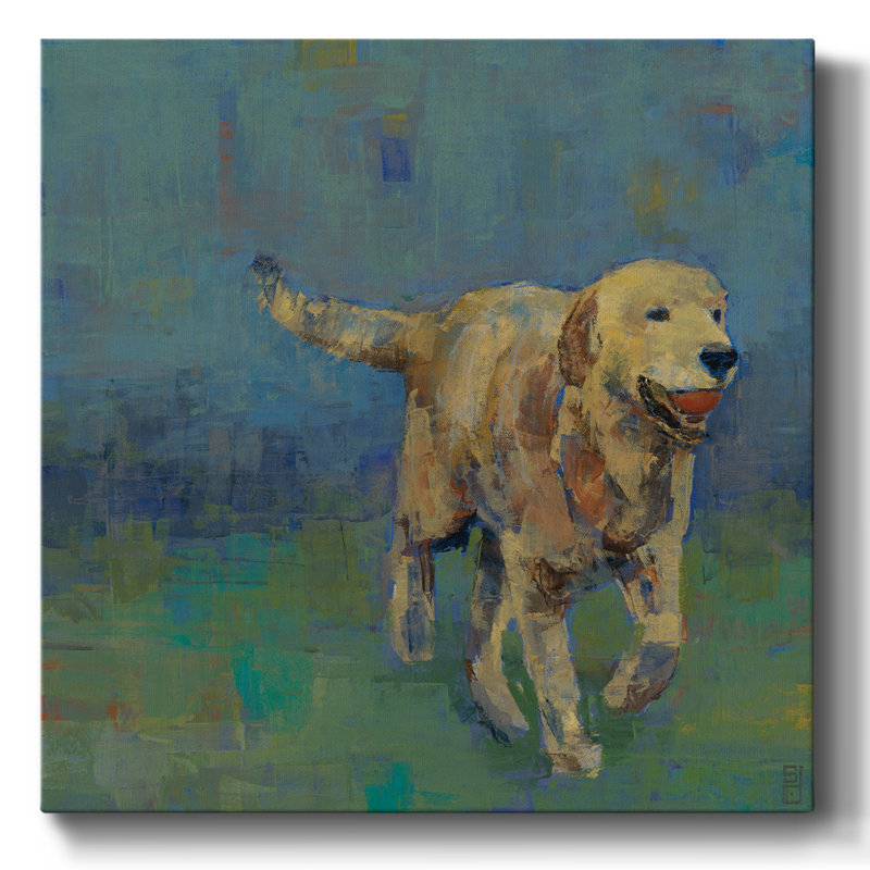 Sur toile, H 32 po x l 32 po x P 1,5 po