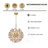 Kethe 8-Light Global Crystal Chandelier