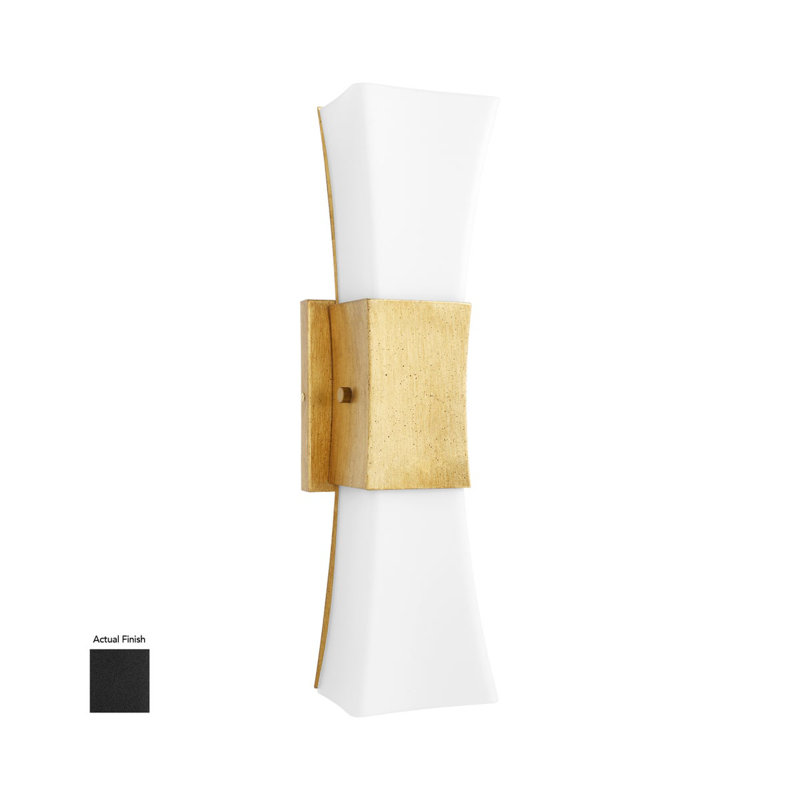 Monta 2LT SCONCE - MB, Matte Black