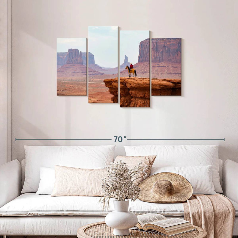 Lelar Cowboy de Monument Valley, H 27 po x l 43 po