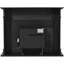 Cambridge Sofia 53-in. Electric Fireplace Mantel in with Black Marble Inlay and Crystal Rocks-110221626