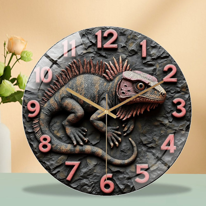 Horloge murale en pierre 12 po