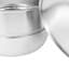3 Tier Steamer Composite Steel Dumpling Steamer Multi Pot with Handles