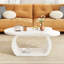 Table basse Cloud avec plateau de 1,5 po d'épaisseur seulement, sans les chaises.-454960809