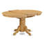 Ensemble de salle à manger 7 pièces composé d'une table de salle à manger ovale avec papillon et 6 chaises de cuisine, 42 x 60 pouces, chêne-124279156-109975861