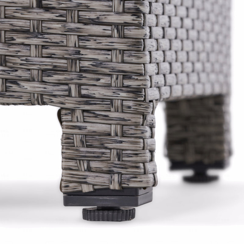 Patio Accent Table, Gray