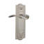 Meadows Plate Single Dummy with Swan Lever-47028678-47028679