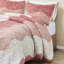 Ensemble de housse de couette en fausse fourrure à 3 po avec 3 taies décoratives et 2 taies décoratives
