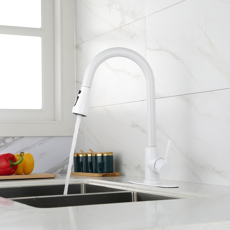 Robinet d'évier de cuisine extractible | Idée de cadeau, Acier Inoxydable