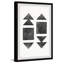 Stacked Up - Single Picture Frame Painting-650100905