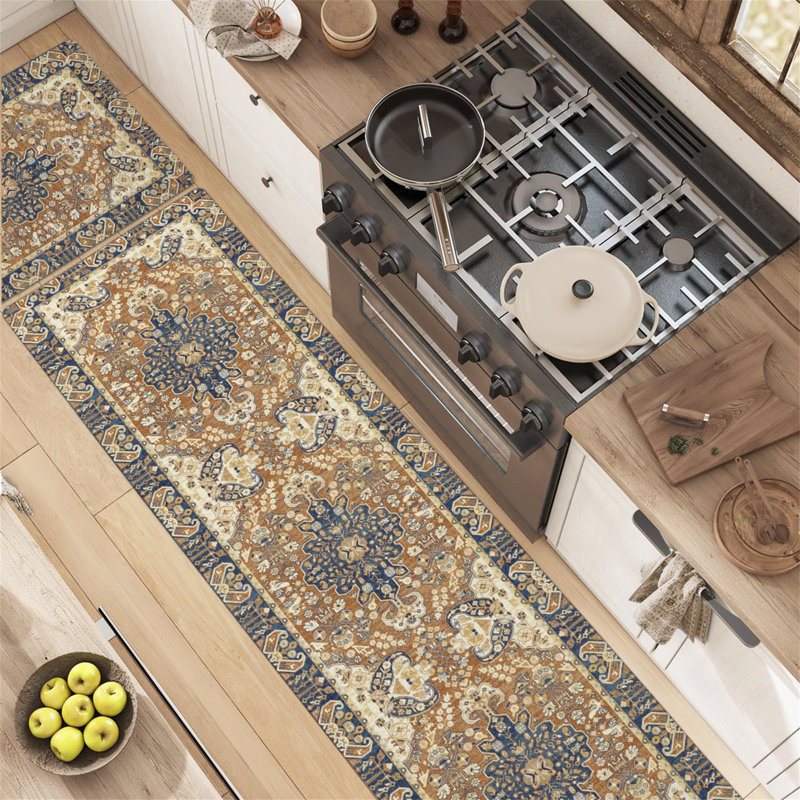Kitchen Mat 60 X 150 Cm, Anti-Fatigue Cushioned Standing Mats Non Slip Waterproof, Extra Large Washable Carpet Runner Rugs For Floor, Laundry, Home Office