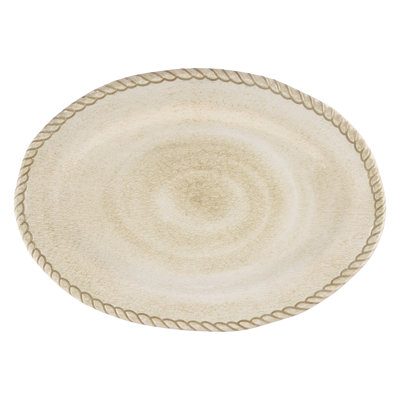Rope 19" Melamine Platter
