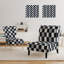 Fauteuil de chambre rembourré Mid-Century