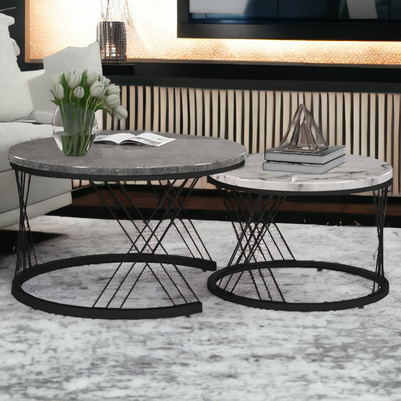 Biftu Coffee Table, Grey