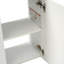 Meuble-lavabo 18,5 po avec lavabo, tablettes ouvertes et fermées