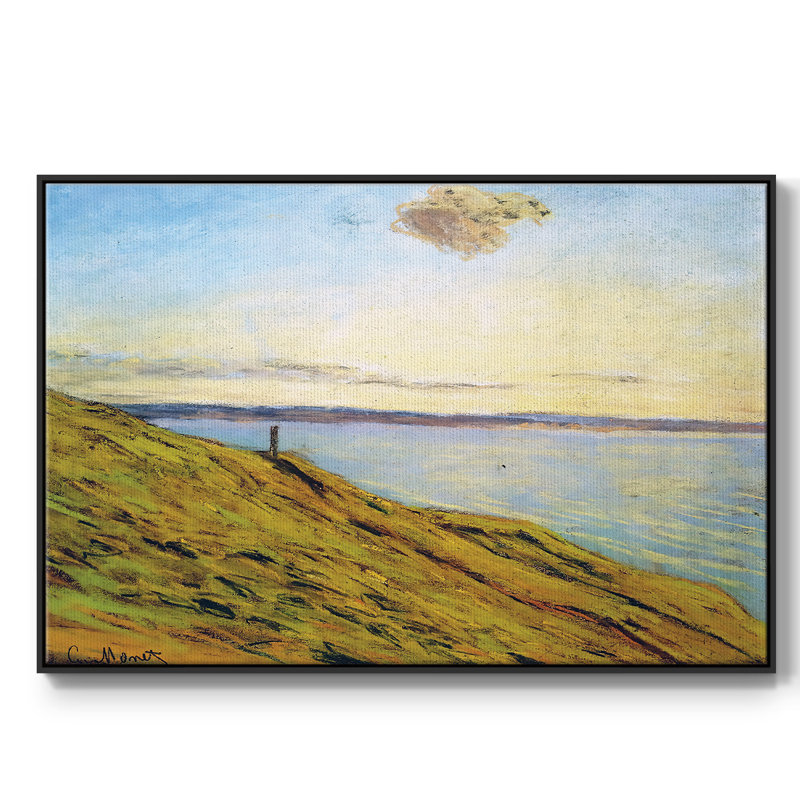 Sainte - reproduction de cadre flottant sur toile, H 27 po x l 41 po x P 2 po, Noir