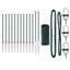 Galvanised Steel Border Fencing-1186892197-1186892201
