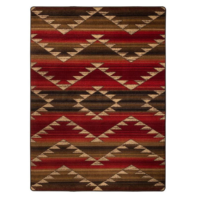 Cadnite Chevron Indoor Rug, Rectangle 7'8" x 10'9"