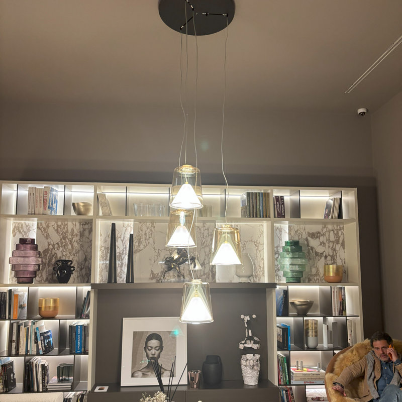 Lanterna 1 - Light Pendant, Amber