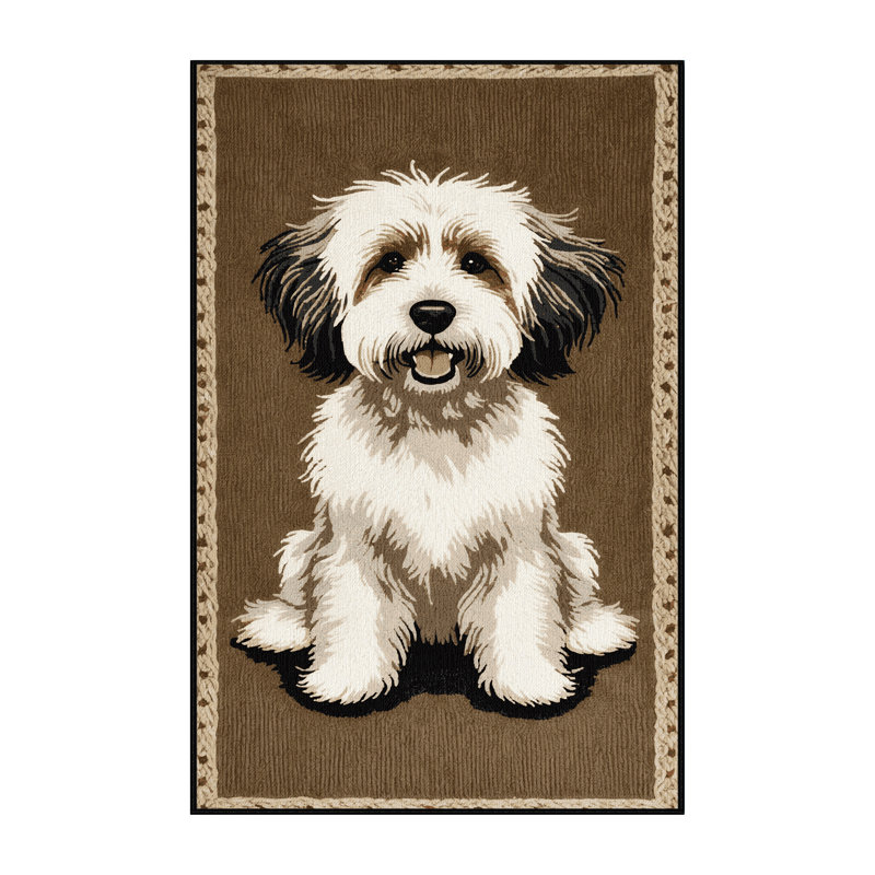  Tapis lavable havanais pour chiens, Tapis de couloir 2 pi x 4 pi