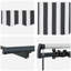 VidaXL 350cm W x 200cm D Polyester Cover Retractable Door / Window Awning