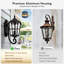 Luminaires muraux d'extérieur imperméables et antirouille avec bronze huilé-1516357341