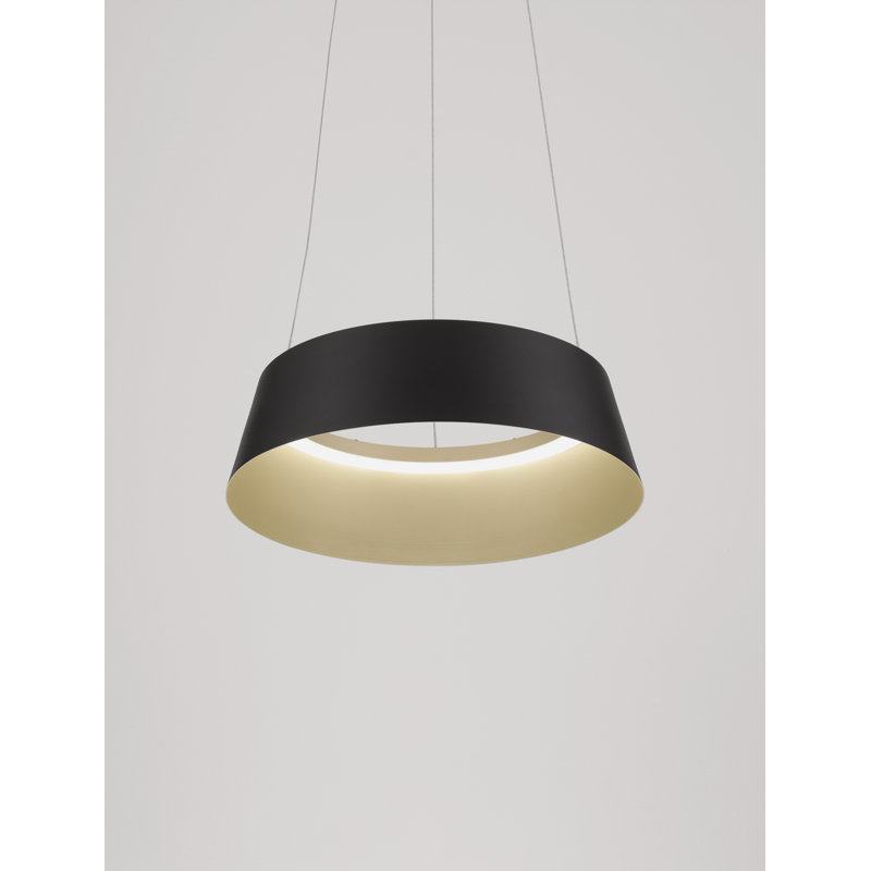 1 - Light Black LED Pendant