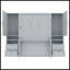 Lit escamotable double avec placard