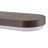 38.8" Modern Linear LED Pendant Light, Brown Finish, 5-CCT Selectable, Dimmable, Adjustable Height, 2990 Lumens