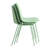 Kyoto Minimalist Industrial Stackable Plastic Dining Chair with Metal Leg, Quick Assembly, Suitable for Indoor and Outdoor Cafes and Restaurants (Set of 4)-828441173