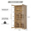 2 -Door 5 -Shelf Storage Cabinet-2026973571