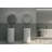 Trafale Dio Grey 8-in. x 9-in. Hexagon Encaustic Matte Porcelain Floor & Wall Tile