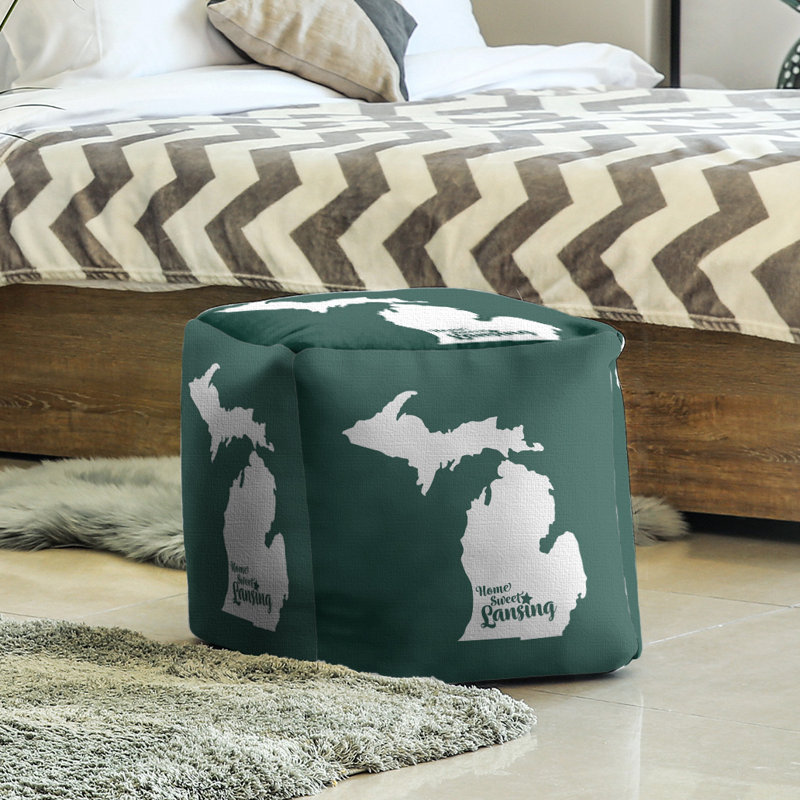 Repose-pieds cubes de michigan sports