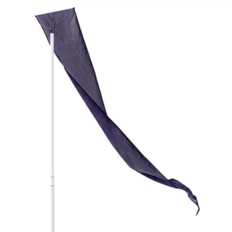 Fanion en nylon Rabun, H 168 po x l 24 po x P 0,5 po, Mauve