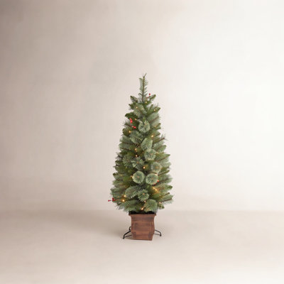 4' Pre-Lit Christmas Tree