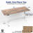 Vivo Electric 71" X 30" Stand Up Desk Workstation-111083151-111083148
