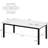 78.7" Industrial Dining Table for 6-8, Wooden Kitchen Table with Heavy-Duty Metal Legs & Load Bars, 300 lbs Capacity for Dining Room, Office